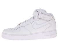Nike Air Force 1 Mid (GS) Boys Basketball Shoes 314195-113