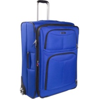 Delsey Luggage Helium Fusion 3.0 Expandable 29 Inch Suitcase, Blue, 29x11x19.5 Delsey Luggage Helium Fusion 3.0 Expandable 29 Inch Suitcase, Blue, 29x11x19.5
