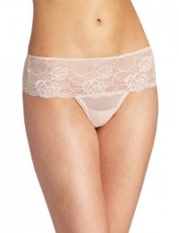 On Gossamer Women's Boudoir Blooms Hip Tanga Panty On Gossamer Women's Boudoir Blooms Hip Tanga Panty
