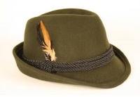 Holiday Oktoberfest Wool Bavarian Alpine Hat Holiday Oktoberfest Wool Bavarian Alpine Hat