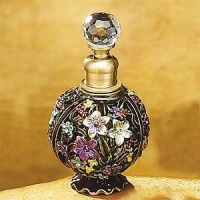 StealStreet SS-A-51615 Floral Crystal Jewel Fragrance Perfume Bottle StealStreet SS-A-51615 Floral Crystal Jewel Fragrance Perfume Bottle