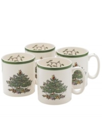 Spode, a name traditionally associated with elegant holiday tables, introduces a new line of memorable Christmas ornaments. For the Spode collector, it makes a very special gift. Spode, a name traditionally associated with elegant holiday tables, introduces a new line of memorable Christmas ornaments. For the Spode collector, it makes a very special gift.