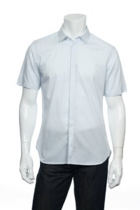 Alfani Red Men's White Pinstripe Button Down Shirt Alfani Red Men's White Pinstripe Button Down Shirt