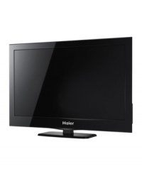 This 32 LCD HDTV from Haier is the perfect centerpiece to your home theater. Multiple AV inputs make connecting a variety of high definition devices, like a cable or satellite box, Blu-ray player, or game console easier than ever. This 32 LCD HDTV from Haier is the perfect centerpiece to your home theater. Multiple AV inputs make connecting a variety of high definition devices, like a cable or satellite box, Blu-ray player, or game console easier than ever.