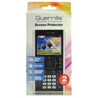 Guerrilla Military Grade Screen Protector 2-Pack For TI Nspire CX & CX CAS Graphing Calculator Guerrilla Military Grade Screen Protector 2-Pack For TI Nspire CX & CX CAS Graphing Calculator