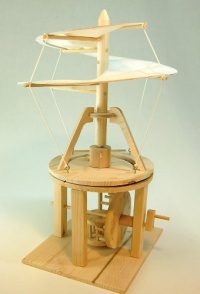 Pathfinders Leonardo DaVinci Aerial Screw Wood Kit Pathfinders Leonardo DaVinci Aerial Screw Wood Kit
