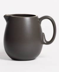With a powdery matte finish and clean modern shapes, this dinnerware collection from renowned designer Vera Wang brings minimalism to the table with chic style. In soft, natural graphite, this pitcher coordinates perfectly with any decor. With a powdery matte finish and clean modern shapes, this dinnerware collection from renowned designer Vera Wang brings minimalism to the table with chic style. In soft, natural graphite, this pitcher coordinates perfectly with any decor.