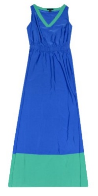 Tommy Hilfiger Women Fashion Colorblock Maxi Dress Tommy Hilfiger Women Fashion Colorblock Maxi Dress