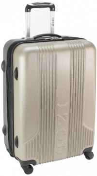 IZOD Luggage Voyager 2.0 24 Inch Ex[Amdab;E Spinner Upright Suitcase, Dry Champagne, Medium IZOD Luggage Voyager 2.0 24 Inch Ex[Amdab;E Spinner Upright Suitcase, Dry Champagne, Medium