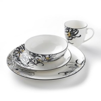 Denby Monsoon Home Chrysanthemum 4-Piece Boxed Set Denby Monsoon Home Chrysanthemum 4-Piece Boxed Set