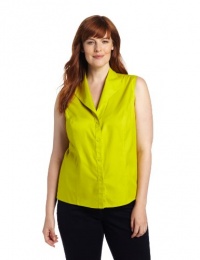 Jones New York Women's Plus-Size Sleeveless Blouse Jones New York Women's Plus-Size Sleeveless Blouse