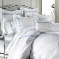 Hotel Sweet Hotel by Pratesi Lucilla Blue and White FULL/QUEEN Duvet Cover