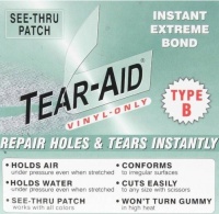 TEAR AID~B~ Air Matress/Bed Aerobed REPAIR PATCH 6x12 TEAR AID~B~ Air Matress/Bed Aerobed REPAIR PATCH 6x12