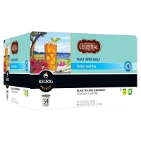 Celestial Seasonings Half and Half Perfect Iced Tea, Black Tea and Lemonade K-Cup Portion Pack for Keurig Brewers, 54-Count Celestial Seasonings Half and Half Perfect Iced Tea, Black Tea and Lemonade K-Cup Portion Pack for Keurig Brewers, 54-Count