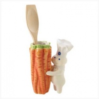 Doughboy Carrot Figure Kitchen Tool Utensil Holder Doughboy Carrot Figure Kitchen Tool Utensil Holder