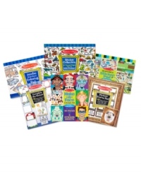 Enjoy the fun, bright colors of this bundle of sticker collections! Enjoy the fun, bright colors of this bundle of sticker collections!
