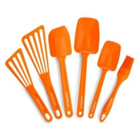 Rachael Ray Tools 6-Piece Utensil Set, Orange Rachael Ray Tools 6-Piece Utensil Set, Orange