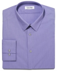 Freshen up. This Calvin Klein shirt is a welcome break from your usual rotation.