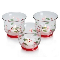 Pfaltzgraff Winterberry 3-pc. Votive Holder Set Pfaltzgraff Winterberry 3-pc. Votive Holder Set