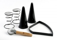 Pizzacraft Grilled Pizza Cone Set (6-Piece) - PC0304 Pizzacraft Grilled Pizza Cone Set (6-Piece) - PC0304