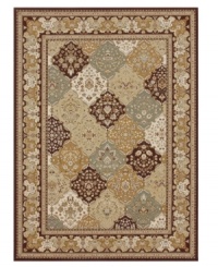 Utterly timeless, the Samira area rug from Loloi presents remarkably detailed floral and medallion motifs in scalloped panels for stately, romantic floor decor that coordinates with most spaces. Crafted in Turkey of ultra-durable and easy-to-clean polypropylene. Utterly timeless, the Samira area rug from Loloi presents remarkably detailed floral and medallion motifs in scalloped panels for stately, romantic floor decor that coordinates with most spaces. Crafted in Turkey of ultra-durable and easy-to-clean polypropylene.
