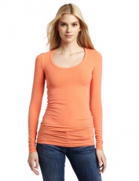 Splendid Women's Shrunken Stretch Long Sleeve Top Splendid Women's Shrunken Stretch Long Sleeve Top