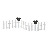Department 56 Disney Village Mickey Fence Village Accessory, 1.875-Inch Department 56 Disney Village Mickey Fence Village Accessory, 1.875-Inch