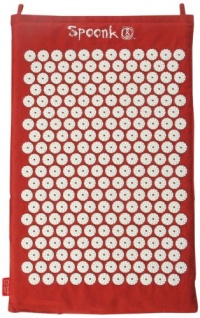 Saffron Red Hemp Acupressure Massage Mat with carry-bag Saffron Red Hemp Acupressure Massage Mat with carry-bag