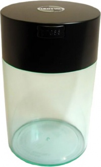 Tightvac Coffeevac 1 Pound Vacuum Sealed Storage Container, Clear Body/Black Cap Tightvac Coffeevac 1 Pound Vacuum Sealed Storage Container, Clear Body/Black Cap
