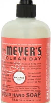 Mrs. Meyer's Clean Day Liquid Hand Soap, Rhubarb, 12.5 Fluid Ounce (Pack of 2) Mrs. Meyer's Clean Day Liquid Hand Soap, Rhubarb, 12.5 Fluid Ounce (Pack of 2)