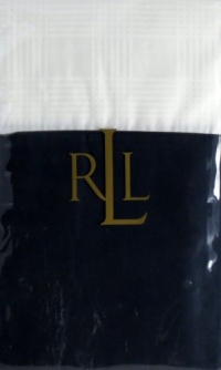 Lauren By Ralph Lauren Glen Plaid Suite ~ Set of 2 Navy Blue & White King Pillowcases Lauren By Ralph Lauren Glen Plaid Suite ~ Set of 2 Navy Blue & White King Pillowcases