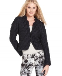An allover textured boucle fabric makes this Sanctuary blazer an on-trend fall topper! (Clearance) An allover textured boucle fabric makes this Sanctuary blazer an on-trend fall topper! (Clearance)