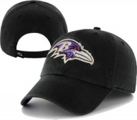 NFL Baltimore Ravens Clean Up Adjustable Hat, Black, One Size Fits All Fits All NFL Baltimore Ravens Clean Up Adjustable Hat, Black, One Size Fits All Fits All