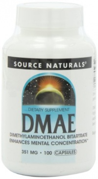 Source Naturals DMAE, 351mg, 100 Capsules Source Naturals DMAE, 351mg, 100 Capsules