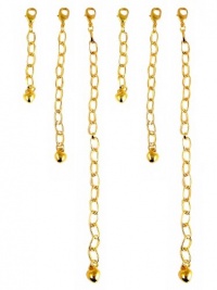 Necklace Bracelet Extender - 2 Sets - 1, 2 and 4 - 6 Pcs Total ~ Gold Tone (FB211) Necklace Bracelet Extender - 2 Sets - 1, 2 and 4 - 6 Pcs Total ~ Gold Tone (FB211)