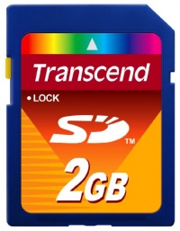 Transcend 2 GB SD Flash Memory Card (TS2GSDC) Transcend 2 GB SD Flash Memory Card (TS2GSDC)
