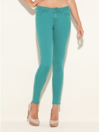 GUESS Brittney Ankle Skinny Colored Jeans, AZURE (28)