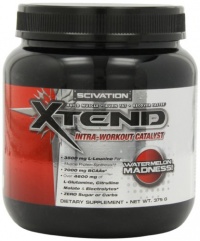 Scivation Xtend Intra-Workout Catalyst, Watermelon Madness, 375 Grams Scivation Xtend Intra-Workout Catalyst, Watermelon Madness, 375 Grams