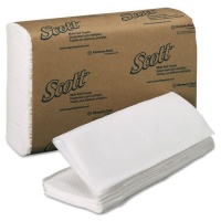 SCOTT Multifold Paper Towels, 9 1/5 x 9 2/5, White, 250/Pack, 16/Carton SCOTT Multifold Paper Towels, 9 1/5 x 9 2/5, White, 250/Pack, 16/Carton