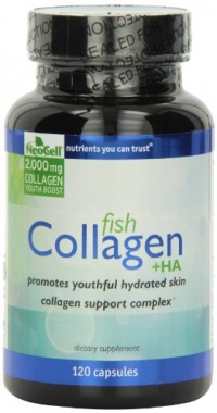 Neocell Fish Collagen plus Hyaluronic Acid Capsules, 120 Count Neocell Fish Collagen plus Hyaluronic Acid Capsules, 120 Count