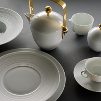 The Hemisphere is quintessential J.L Coquet. Celebrating its 10th anniversary in 2009, and still a timelessly innovative shape. Sculpted by hand, each piece reveals rare French craftsmanship that stands the test of time. The range is available in the purest white as well as eight metallic versions and fourteen colors that can all mix and match to create a fresh casual feel or a contemporary formal tablescape. Hemisphere is pure, simple and elegant. The Hemisphere is quintessential J.L Coquet. Celebrating its 10th anniversary in 2009, and still a timelessly innovative shape. Sculpted by hand, each piece reveals rare French craftsmanship that stands the test of time. The range is available in the purest white as well as eight metallic versions and fourteen colors that can all mix and match to create a fresh casual feel or a contemporary formal tablescape. Hemisphere is pure, simple and elegant.