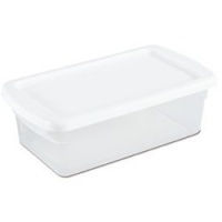 Sterilite Corp. 16428012 Storage Box (12 Pack):Volume:6 quart Sterilite Corp. 16428012 Storage Box (12 Pack):Volume:6 quart