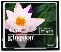 Kingston 4 GB CompactFlash Memory Card CF/4GB Kingston 4 GB CompactFlash Memory Card CF/4GB
