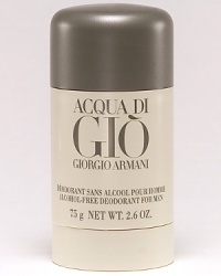 Acqua di Gio for Men is sensuous and sparkling and conveys a masculine aura of marine notes, fruits, herbs and woods. Inspired by a Mediterranean island refuge, it captures the essence of paradise. Due to Federal air safety regulations, fragrances cannot be shipped via air. Please choose standard shipping for shipment of this item. Acqua di Gio for Men is sensuous and sparkling and conveys a masculine aura of marine notes, fruits, herbs and woods. Inspired by a Mediterranean island refuge, it captures the essence of paradise. Due to Federal air safety regulations, fragrances cannot be shipped via air. Please choose standard shipping for shipment of this item.