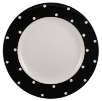 Spode Baking Days Black Dinner Plate, Set of 4 Spode Baking Days Black Dinner Plate, Set of 4