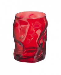 Bormioli Rocco Sorgente Water Glasses, Red, Set of 6 Bormioli Rocco Sorgente Water Glasses, Red, Set of 6