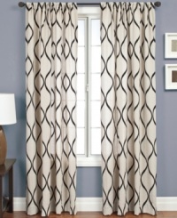 Presenting a flowing vertical line pattern, the Pavilion window panel offers a sophisticated, Modern design that's perfect for adding extra dimension to any room. Offered in an array of tonal pairings to complement your room's palette. Presenting a flowing vertical line pattern, the Pavilion window panel offers a sophisticated, Modern design that's perfect for adding extra dimension to any room. Offered in an array of tonal pairings to complement your room's palette.