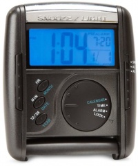 Seiko Get Up and Glow Travel Alarm Clock #QHL004KLH Seiko Get Up and Glow Travel Alarm Clock #QHL004KLH