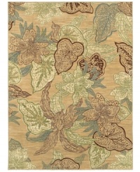 An irresistibly elegant floral pattern is intricately crafted in a soothing color palette in this Naples area rug, presenting your space with natural-inspired beauty. Its ultra-durable and supremely soft EverTouch® nylon is meticulously dyed for brilliant color recognition. An irresistibly elegant floral pattern is intricately crafted in a soothing color palette in this Naples area rug, presenting your space with natural-inspired beauty. Its ultra-durable and supremely soft EverTouch® nylon is meticulously dyed for brilliant color recognition.