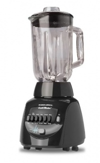 Black & Decker BL10450HB Crush Master 10-Speed Blender with 42-Ounce Glass Jar, Black